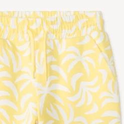 Set van 2 delen: T-shirt met capuchon + korte broek met fantasiedruk jongens