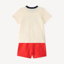 Set van 2 delen t-shirt + short Pat'Patrouille voor babyjongen