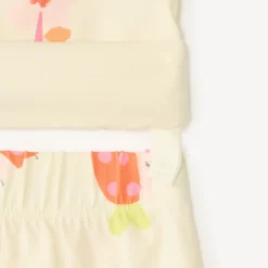 Set van 2-delige pyjama met t-shirt + short met lieveheersbeestje-print voor babymeisjes.