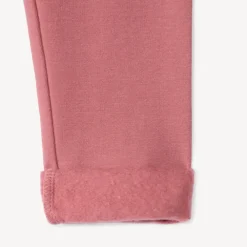 Set van 2 effen fleece boxershorts voor babymeisje