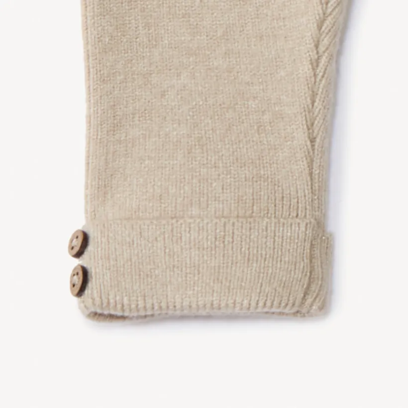 Set van 2 effen gebreide boxershorts voor baby