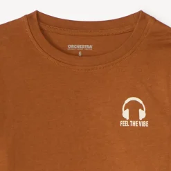 Set van 3 effen longsleeves voor jongens