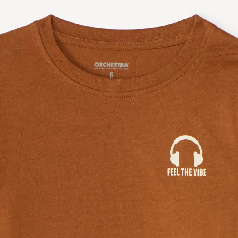 Set van 3 effen longsleeves voor jongens