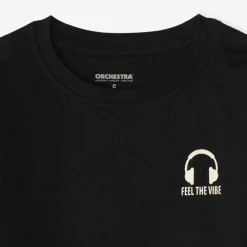 Set van 3 effen longsleeves voor jongens