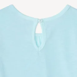 Set van 3 effen T-shirts met korte mouwen voor meisjesbaby's