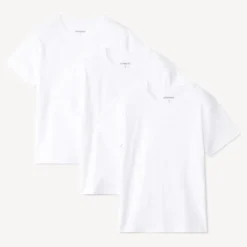 Set van 3 effen t-shirts met korte mouwen jongens