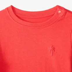 Set van 3 effen t-shirts met korte mouwen voor baby jongens