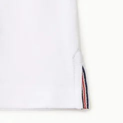 Set van 2 effen witte poloshirts met korte mouwen jongens