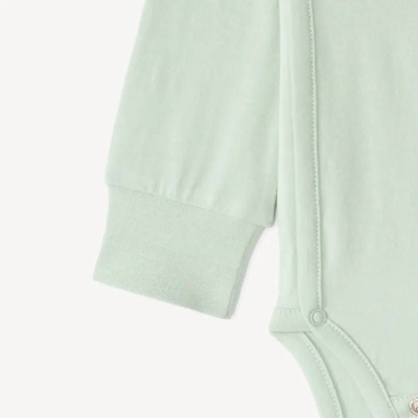 Set van 2 evoluerende baby longsleeve bodies