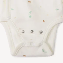 Set van 2 evolutieve bodies met lange mouwen voor baby