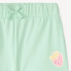 Set van 4 fance shorts van jersey meisjes.