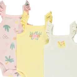Set van 5 fantasiebodies met volantjes voor meisjes