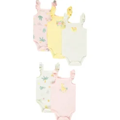 Set van 5 fantasiebodies met volantjes voor meisjes