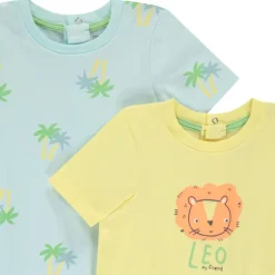 Set van 4 fantasie combishorts voor jongens