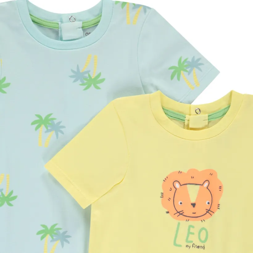 Set van 4 fantasie combishorts voor jongens