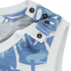 Set van 2 fantasie onderhemdjes voor baby jongen