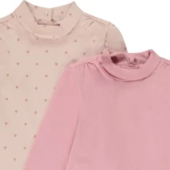Set van 2 fantasie ondertruien met col voor baby meisje