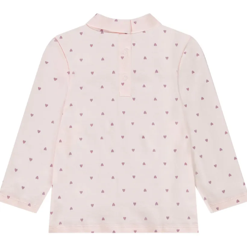 Set van 2 fantasie ondertruien met col voor baby meisje