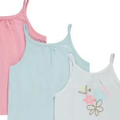 Set van 5 fantasie tanktops voor baby meisje