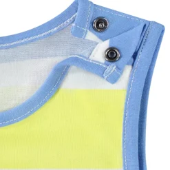 Set van 2 fantasietops in jersey slub voor babyjongens