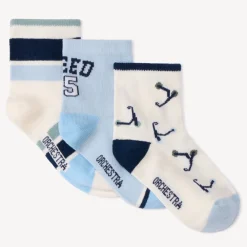 Set van 3 fantasievolle gewone sokken jongens