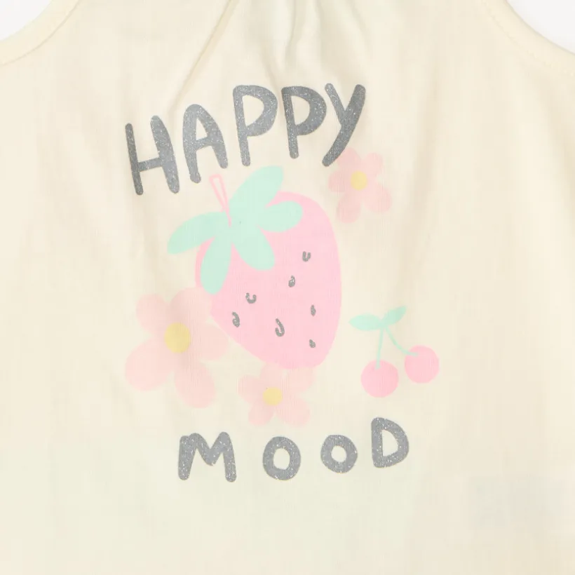 Set van 5 felle tanktops voor meisjesbaby's
