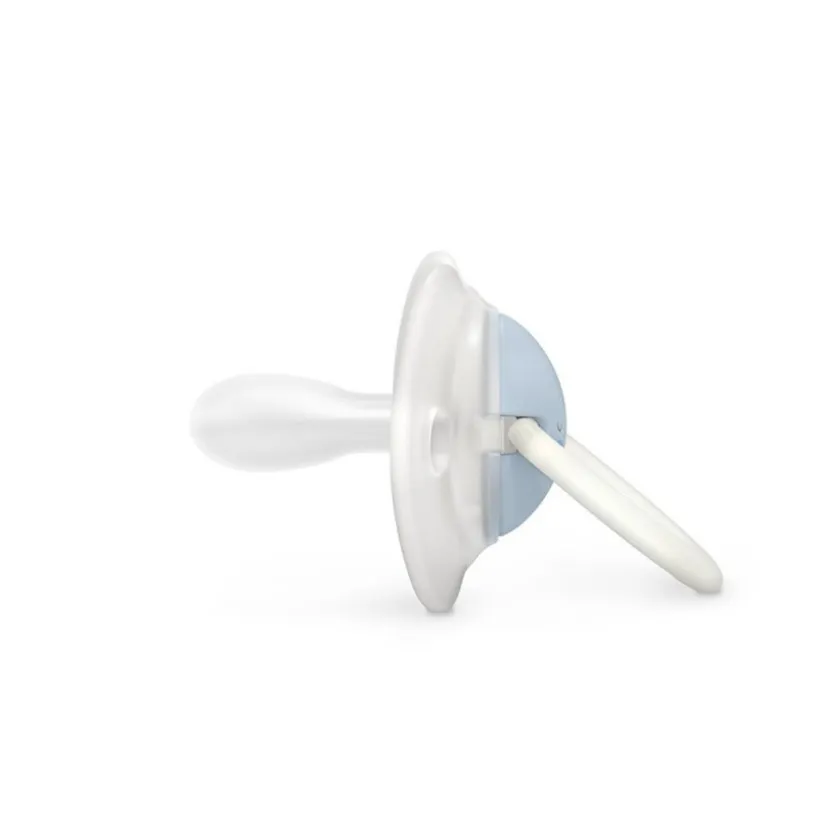 Set van 2 fopspenen 0-6m Dag & Nacht Blauw