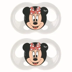 Set van 2 fopspenen Soft Touch Friends 18-36m Minnie