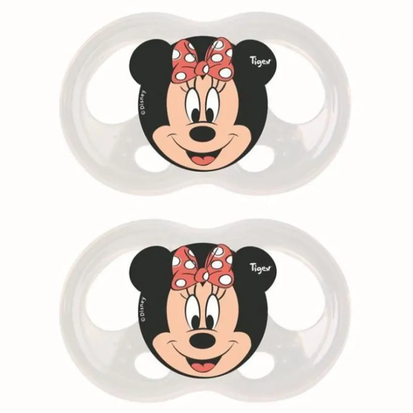 Set van 2 fopspenen Soft Touch Friends 18-36m Minnie
