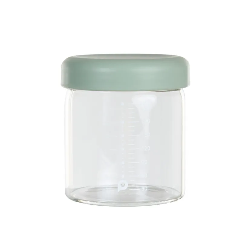 Set van 4 glazen bewaarpotten - 220 ml
