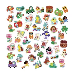 Set van 50 grote lentestickers