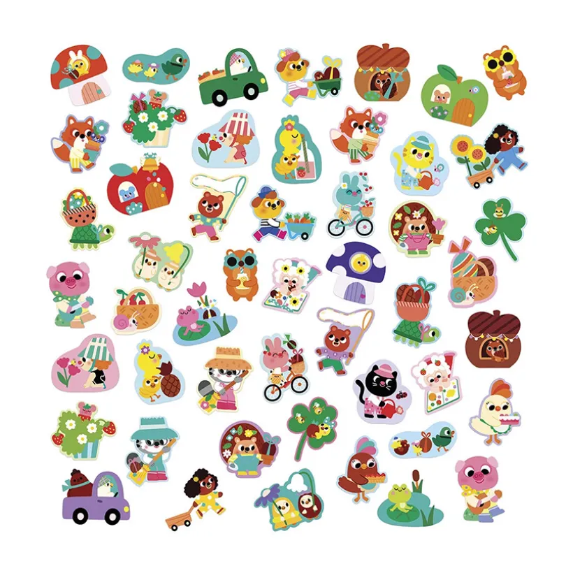 Set van 50 grote lentestickers