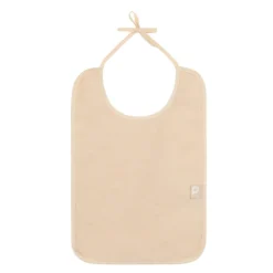 Set van 7 grote slabbetjes - Beige