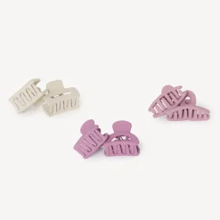 Set van 6 haarspeldjes en klemmetjes met 6 elastiekjes meisjes