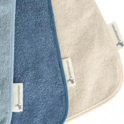 Set van 3 handige sponsslabben - Blauw