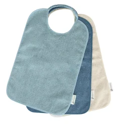 Set van 3 handige sponsslabben - Blauw