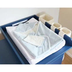 Set van 3 hangmanden om te bevestigen Teddy ecru