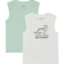 Set van 2 hemdjes voor baby jongen