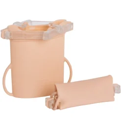 Set van 2 Herbruikbaar Bewaarzakken Yummy Bag 230ML Blush