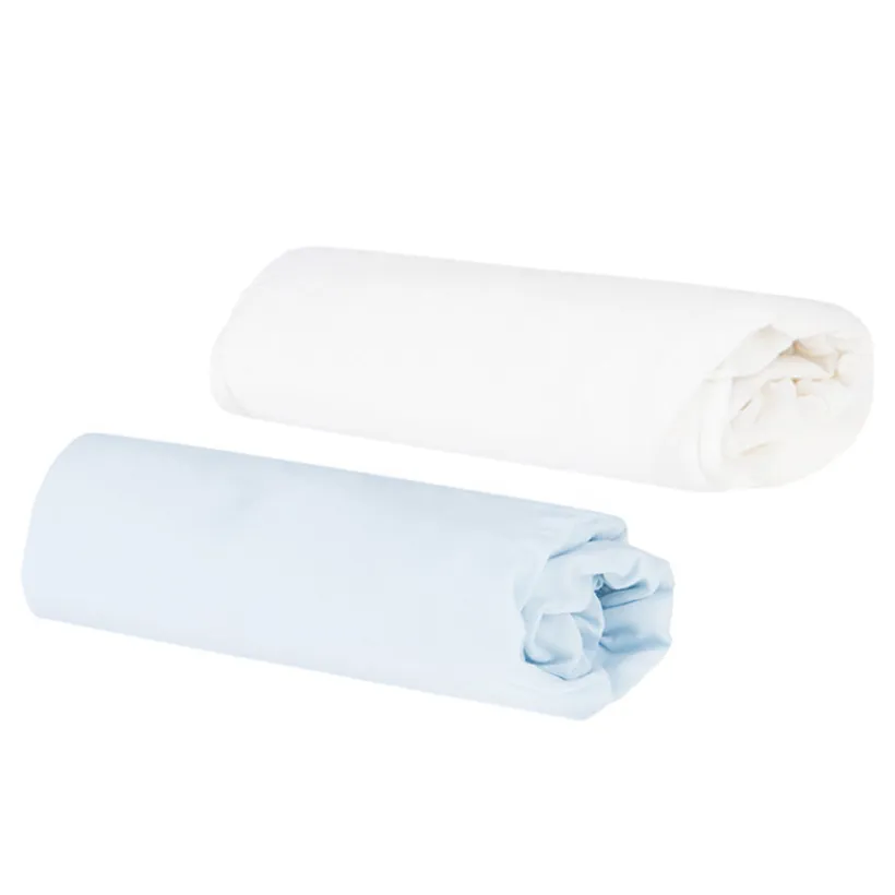 Set van 2 hoeslakens voor co-sleeper - 50x90 cm