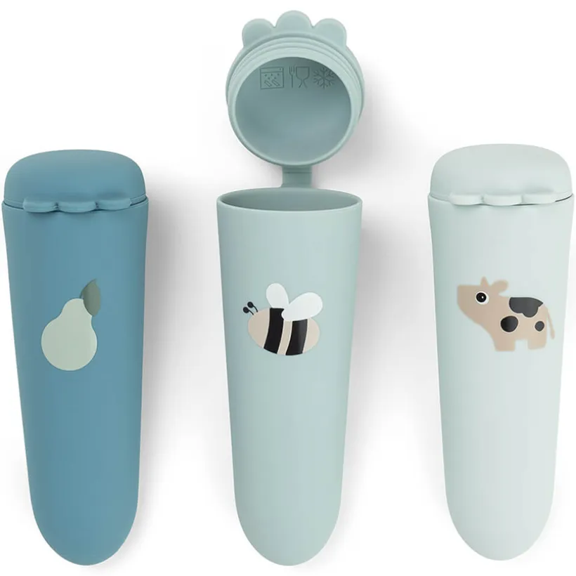 Set van 3 ijsvormpjes Dotti Blauw