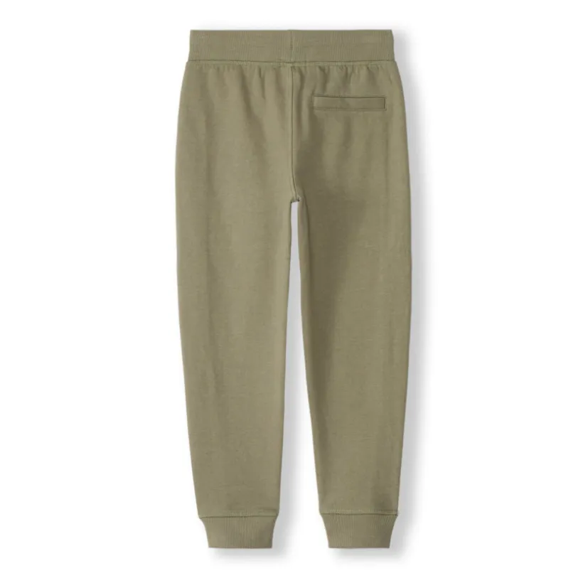 Set van 2 joggingbroeken in fleece met slubstructuur jongens