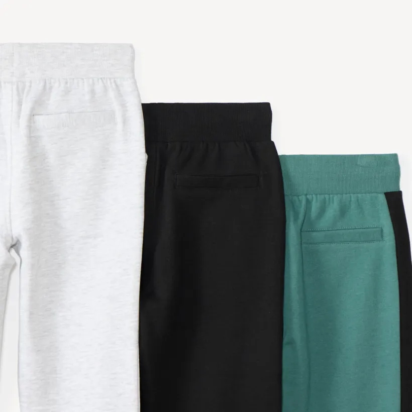Set van 3 joggingoutfits jongens: sweatshirt en broek
