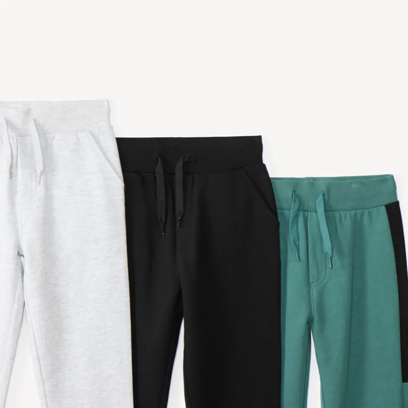 Set van 3 joggingoutfits jongens: sweatshirt en broek