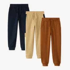 Set van 3 jongens joggingsbroeken van fleece