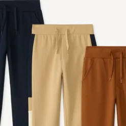 Set van 3 jongens joggingsbroeken van fleece