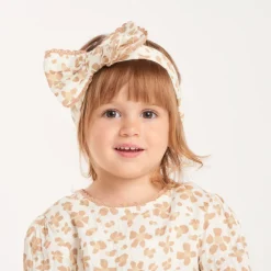 Set van jurk en haarband voor babymeisjes met luipaardprint