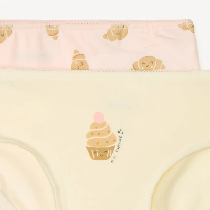 Set van 7 kawaii-print meisjesonderbroeken