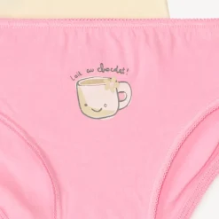 Set van 7 kawaii-print meisjesonderbroeken