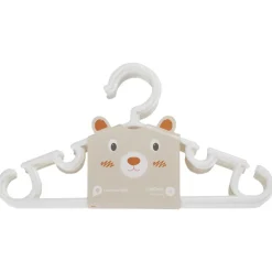 Set van 6 kleerhangers - Wit